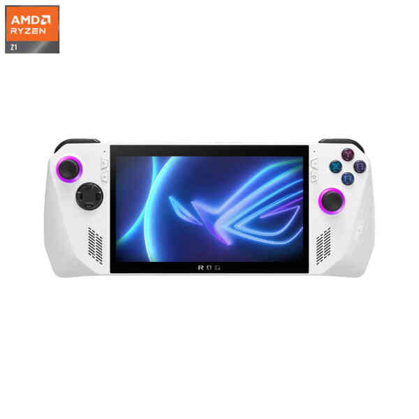 Asus ROG RC71L Ally Gaming Handheld, 7 IPS FHD Display, AMD Ryzen Z1 Extreme Processor, 16GB DDR5 RAM, 512GB Storage, AMD Radeon Graphics, Windows 11 Home, White( 90NV0GY1-M001X0)
