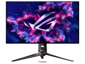 asus ROG Swift OLED PG32UCDM gaming monitor ― 32-inch (31.5 inch viewable) 4K (3840 x 2160) QD-OLED panel, 240 Hz, 0.03 ms (GTG), G-SYNC® compatible, custom heatsink, graphene...