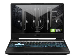 ASUS TUF A15 15.6 Gaming Laptop, FHD Display, AMD Ryzen 5 7535HS Processor, 8 GB RAM, 512 GB SSD, Windows 11 Home, Graphite Black, FA506NC-HN002W