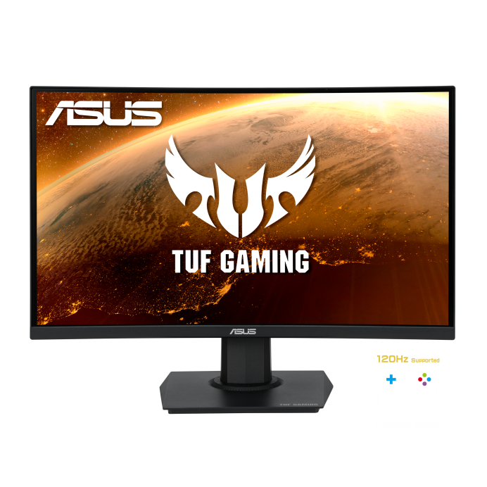 ASUS TUF Gaming VG24VQE Curved Gaming Monitor – 24 inch
