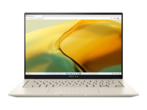 Asus Zenbook 14, OLED, Windows 11 Home,:Purwa SE Processor, Integrated VRAM, 16 GB RAM, 1TB SSD, Zabriskie Beige, UX3407QA-QD180W