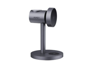 Aukey MagFusion 3-in-1 Qi2 Magnetic Fast Wireless Charging Station, 15 Watts, LC-MC311
