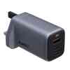Aukey VoltApex II Mix 67W UFCS 3-Port GaN Wall Charger, PA-B6U