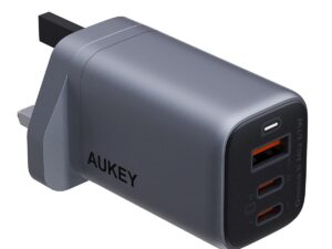 Aukey VoltApex II Mix 67W UFCS 3-Port GaN Wall Charger, PA-B6U