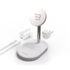 Baykron Stand Holder 3In1 Portable Wireless Charger 25W White