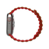 Baykron Strap Silicone Magnetic Apple Watch 38/40/41 mm Red/Brown