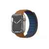 Baykron Strap Silicone Magnetic Apple Watch 42/44/45 mm Blue/Brown