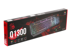 BLODDY Q1300 NEON EFFECTS WIRED KEYBOARD BLACK