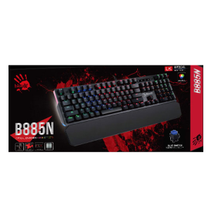 BLOODY B885N NEON EFFECTS MECHANICAL KEYBOARD BLACK