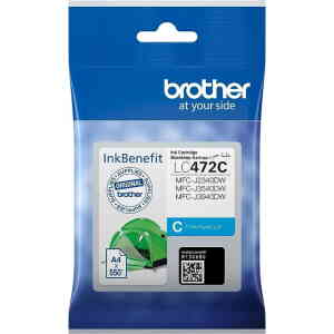 Brother LC472 Cyan Ink Cartridge