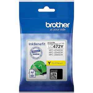 Brother LC472 Yellow Ink Cartridge