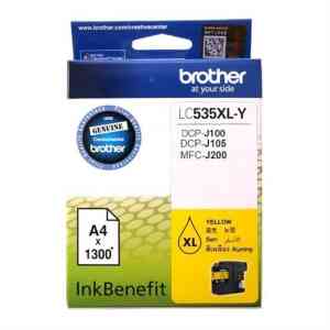 Brother LC535XL-Y Yellow Ink Cartridge