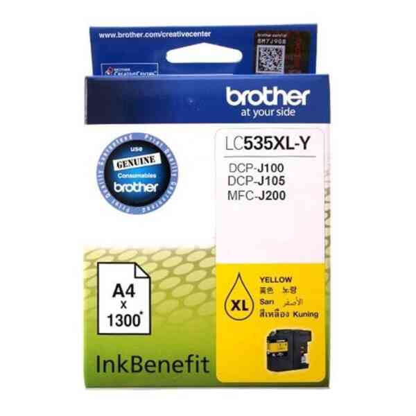 Brother LC535XL-Y Yellow Ink Cartridge