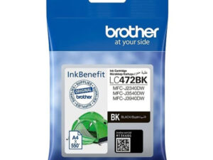 Brother Standard Yield Innobella Ink Cartridge, Black, BG-LC472BK
