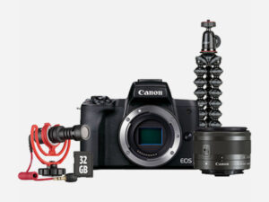 CANON EOS M50 MARK II EF-M15-45MM F/3.5-6.3 IS STM PREMIUM VLOGGER KIT