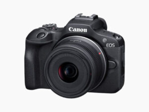 Canon EOS R100 Black Camera with RF-S 18-45mm IS STM Lens