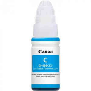 Canon GI-490 Ink Bottle (Cyan)