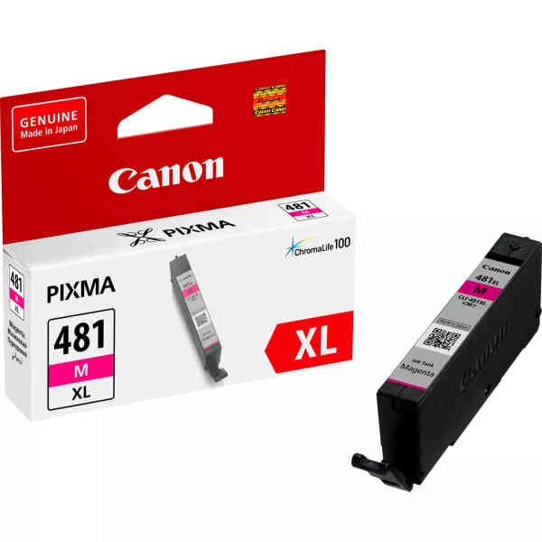 Canon Ink Cartridge, Magenta,CLI-481XL