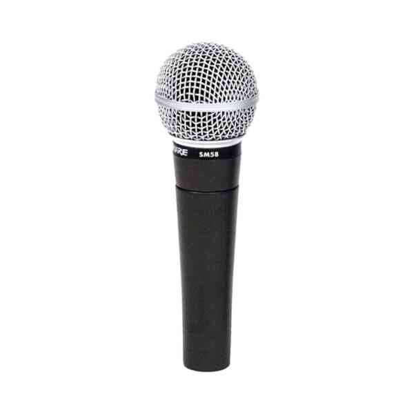 Cardioid Dynamic Vocal Microphone SM58-LCE-X Black