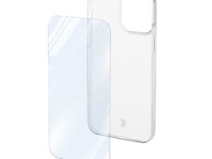 Cellular Line Iphone15 Pro Max Glass + Case Kit PROTKITIPH15PRMT