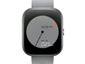 CMF by Nothing Watch PRO GPS Smartwatch, 1.96 Inches, Dark Grey with Free-Size Ash Grey Band