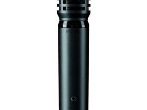 Condenser Instrument Microphone Cardioid Pattern for Professional Audio Recording Live Performance & Studio Ready PGA81-XLR Black