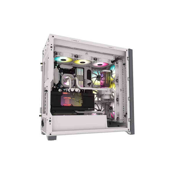 CORSAIR 5000D AIRFLOW TG MIDTOWER CASE WHITE