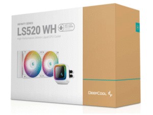 DEEPCOOL AIO LIQUID COOLER LS520 ARGB WHITE