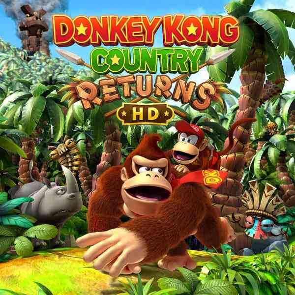 Donkey Kong Country Returns HD on Nintendo Switch