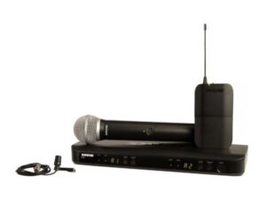 Dual Channel Combo Wireless System BLX1288/CVL Black