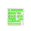 DUCKY SEAMLESS DOUBLESHOT RUBBER 31 KEYCAP- GREEN