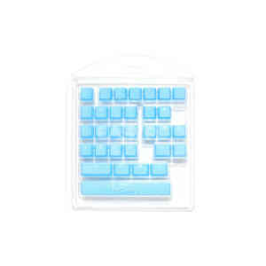 DUCKY SEAMLESS DOUBLESHOT RUBBER 31 KEYCAP SET-BLUE