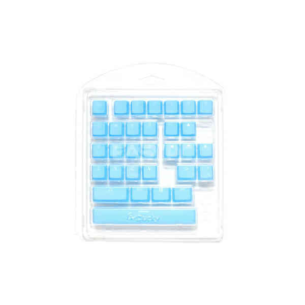 DUCKY SEAMLESS DOUBLESHOT RUBBER 31 KEYCAP SET-BLUE