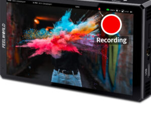 FEELWORLD CUT6S 6-inch Touch Screen Portable Video Recording Monitor 3GSDI FHD IPS 4K HDMI 1920x1080