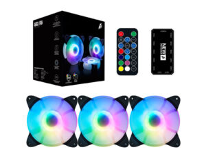 FIRST PLAYER CASE FAN CC RGB COMBO