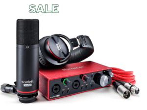 FOCUSRITE SCARLET 2i2 STUDIO USB AUDIO INTERFACE- 3