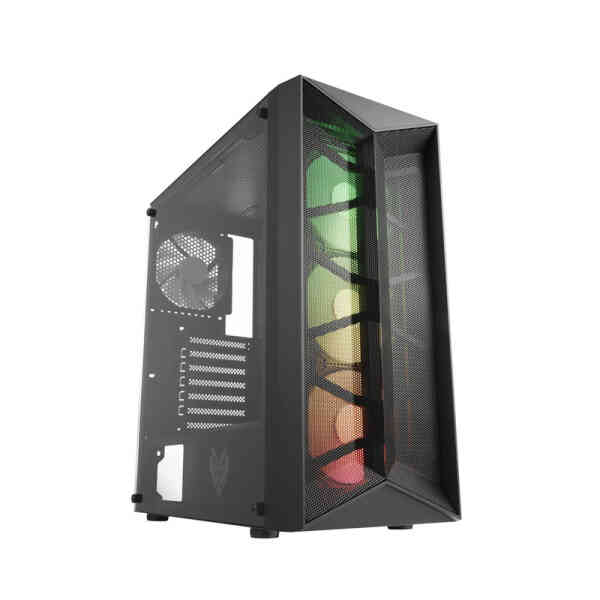 FSP CMT211 ATX MIDTOWER CASE BLACK