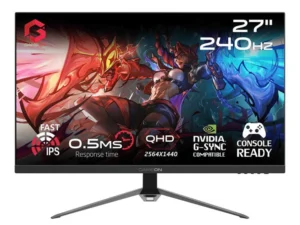 GAMEON GOES27QHD240IPS 27″ 2K, 240Hz, MPRT 0.5ms, HDMI 2.1, Fast IPS Gaming Monitor