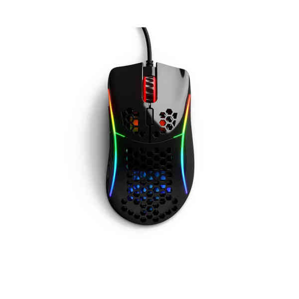 GLORIOUS MOUSE MODEL D MINUS - GLOSSY BLACK