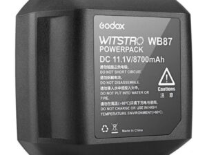 GODOX AD600 BATTERY WB87 MANUAL