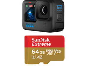 GoPro HERO12 Black +64GB microSD Memory Card