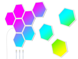 GOVEE GLIDE HEXAGON 10 LIGHT PANELS UNIQUE RGBIC LIGHT