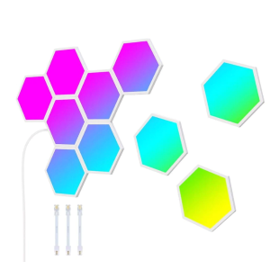 GOVEE GLIDE HEXAGON 10 LIGHT PANELS UNIQUE RGBIC LIGHT