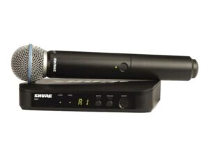 Handheld Wireless Microphone System BLX24UK/B58X-K14 Black