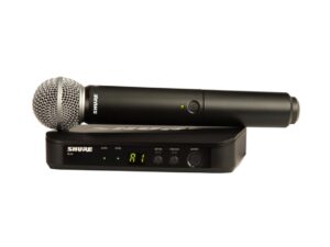 Handheld Wireless Microphone System BLX24UK/SM58X-K14 Black
