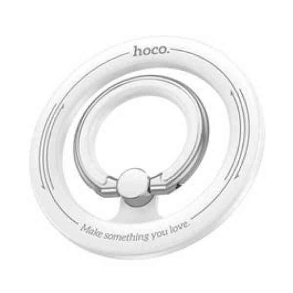 Hoco Mobile Holder GH1 Gentle Magnetic Ring White