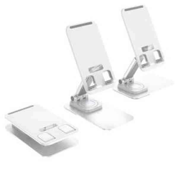 Hoco Mobile Holder PH50 LVEY Folding Rotable Desktop Stand White