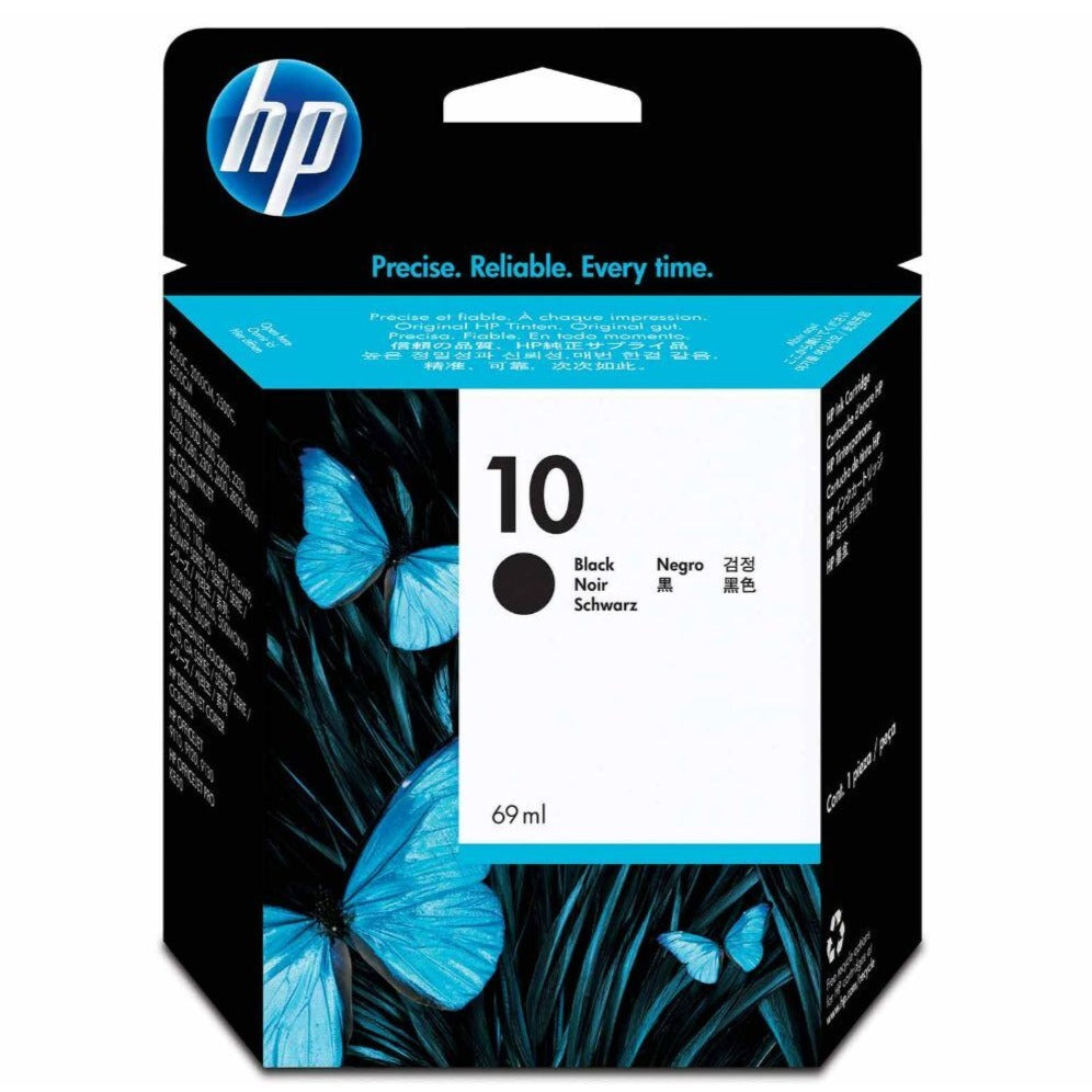 HP 10 Black Original Ink Cartridge