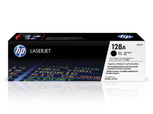 HP 128A Original Laserjet Toner Cartridge, Black, CE320A