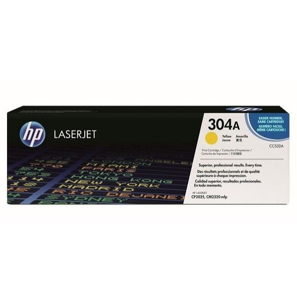 HP 304A Yellow LaserJet Toner